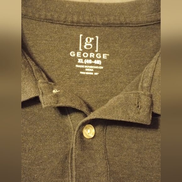 George Black Polo Shirt Classic Design - Picture 2 of 2